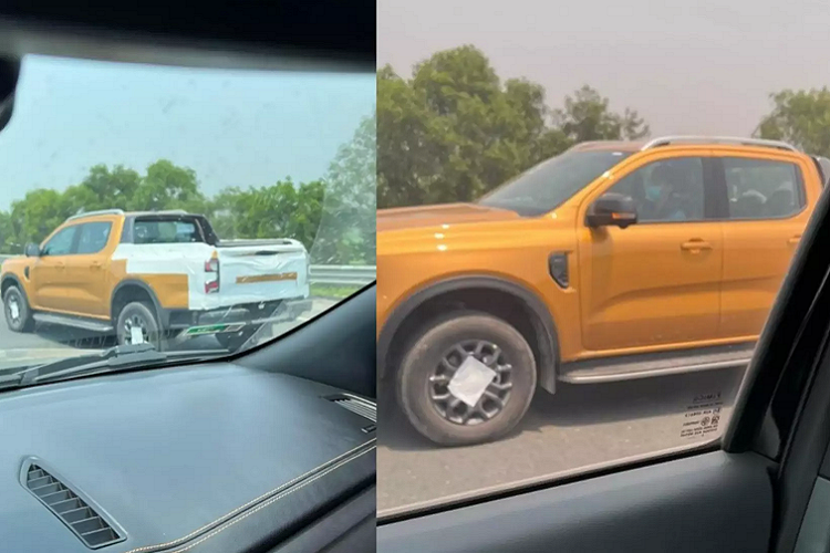 Ford Ranger Wildtrak 2022 dang chay thu tai Viet Nam, sap ra mat?