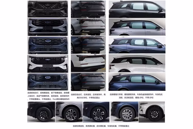 Bất ngờ hơn là Edge Hybrid 2024 đã được kéo dài thêm 122mm, hiện tại nó có chiều dài lên đến 5 mét, điều này sẽ mang đến nhiều không gian hơn bên trong xe mặc dù chưa có những hình ảnh nào về cabin của xe được chia sẻ. Kích thước lớn hơn cũng giúp mẫu xe của Ford rút ngắn khoảng cách với những cái tên như Toyota Highlander.