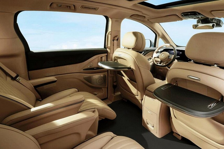 Nhằm mang đến cảm giác cao cấp, hãng Voyah đã trang bị nhiều chi tiết mạ crôm cho mẫu MPV đầu tiên của mình như viền 2 khe gió nằm dọc trên đầu xe, viền cửa sổ và nẹp hình chữ "L" trên cửa. Đằng sau xe cũng có thêm nẹp mạ crôm nằm thấp trên cửa cốp.