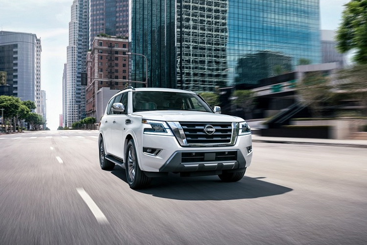 Nissan Armada 2023 ruc rich ra mat, khong con dong co V8