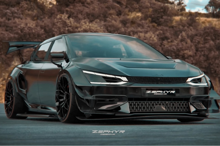 Các vòm bánh xe đã được sửa đổi để trở nên cơ bắp, nổi bật với các khe gió mới, thậm chí chúng còn che mất một phần đèn pha và đèn hậu. Chắn bùn sau được mở rộng, cũng có thêm các khe gió mạnh mẽ ở 2 bên để tăng thêm tính thẩm mỹ.