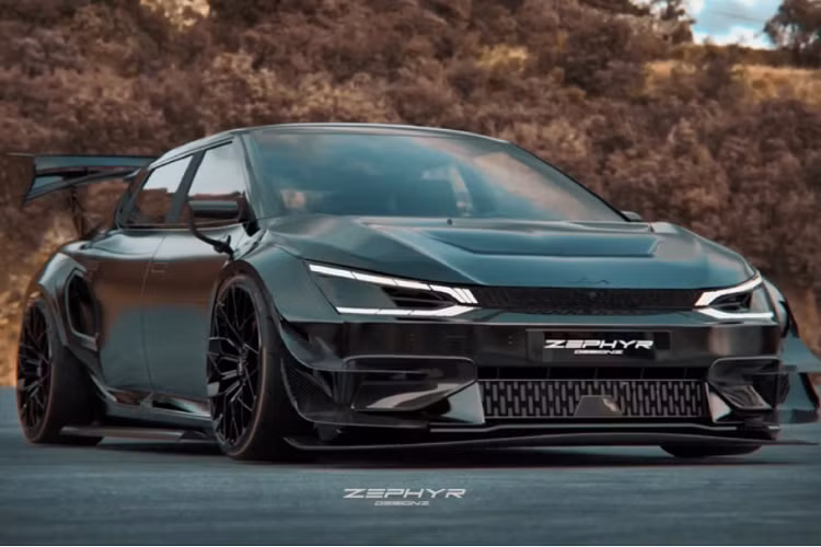 Các vòm bánh xe đã được sửa đổi để trở nên cơ bắp, nổi bật với các khe gió mới, thậm chí chúng còn che mất một phần đèn pha và đèn hậu. Chắn bùn sau được mở rộng, cũng có thêm các khe gió mạnh mẽ ở 2 bên để tăng thêm tính thẩm mỹ.