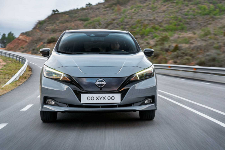 Nissan Leaf 2022 chinh thuc ra mat tai chau Au