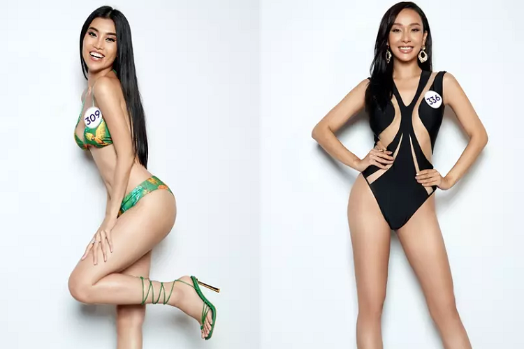 Người đẹp Cổ Ngân khá nổi tiếng và Ngô Mỹ Hải - Á khôi Du lịch Việt Nam 2020.