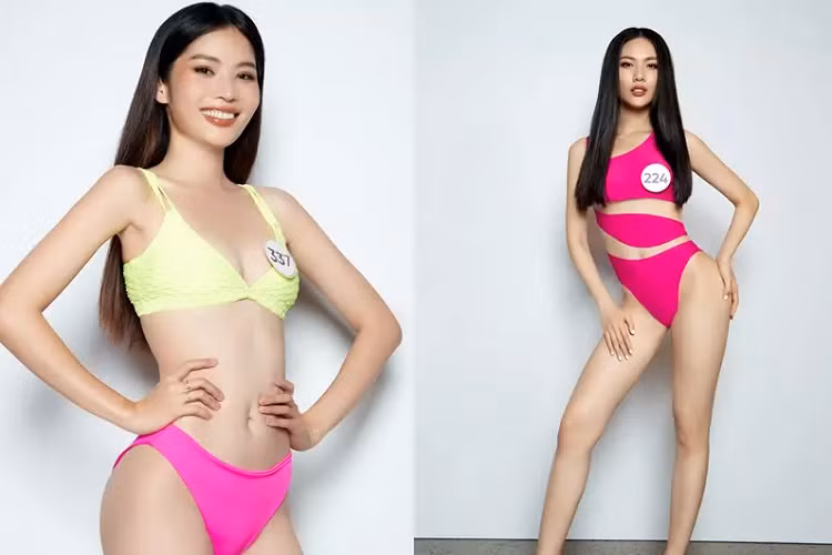 Nguyễn Thị Lệ Nam - chị gái Nam Em, quán quân Người mẫu Thời trang Việt Nam 2018 và Bùi Quỳnh Hoa - Giải Vàng Siêu mẫu Việt Nam 2018.