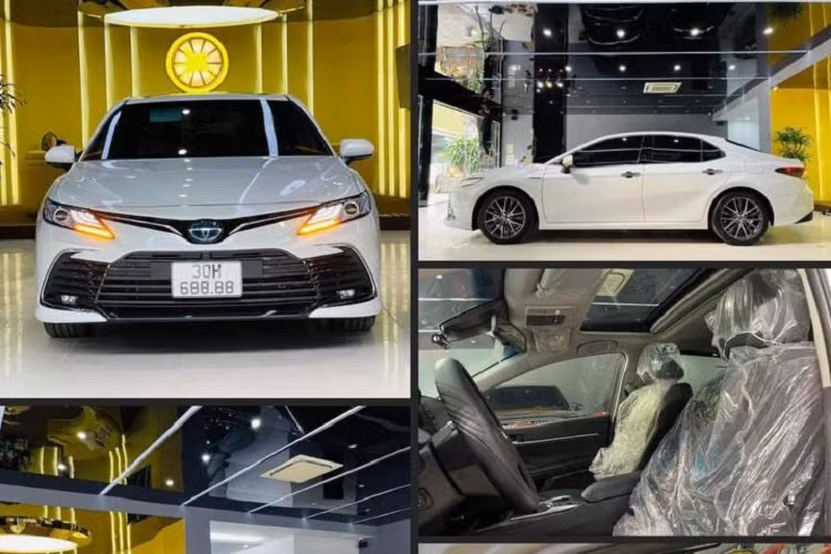 Chưa hết, xe còn có 7 túi khí, hệ thống cảnh báo phương tiện cắt ngang khi lùi, hệ thống cảnh báo điểm mù và camera 360 độ. Tại Việt Nam, Toyota Camry luôn là một trong những mẫu sedan hạng trung được ưa chuộng nhất nhờ thương hiệu có tiếng, động cơ bền bỉ, thiết kế lịch sự, nội thất rộng rãi và trang bị đầy đủ.