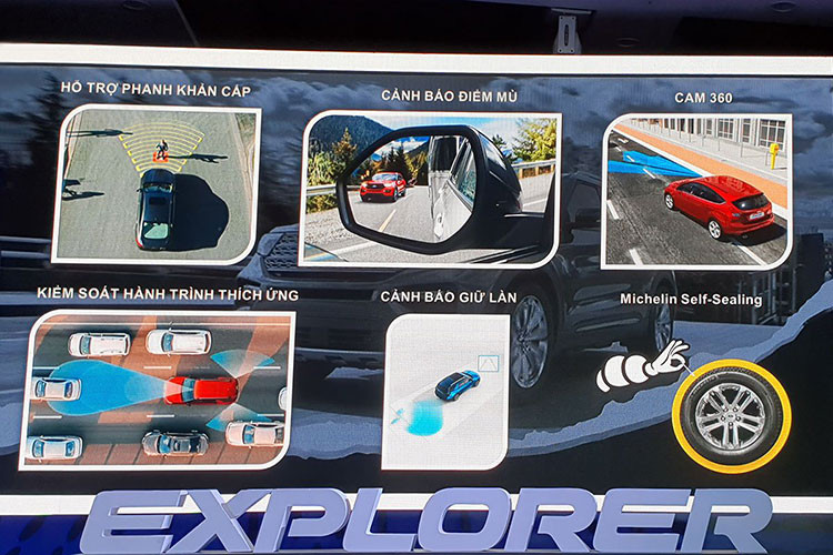 Xe được trang bị bộ công nghệ hỗ trợ người lái Co-Pilot 360 với các tính năng hiện đại như: Kiểm soát Hành trình thích ứng (Adaptive Cruise Control), Cảnh báo lệch làn và hỗ trợ giữ làn đường, Đèn pha tự động, Cảnh báo điểm mù và Cảnh báo phương tiện cắt ngang, Cảnh báo va chạm và hỗ trợ phanh tự động khẩn cấp, 8 túi khí, Camera 360 độ, Camera chiếu hậu tích hợp chức năng tự làm sạch, Hỗ trợ đánh lái tránh va chạm sử dụng cảm biến radar và siêu âm để phát hiện vật thể trên đường.