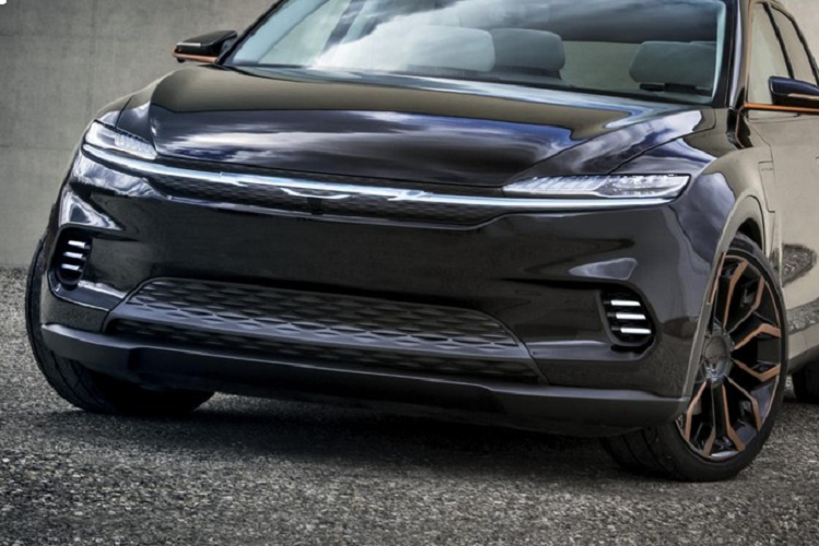 Về ngoại hình, Airflow Graphite giống hệt với mẫu Airflow xuất hiện tại CES trước đó, tuy nhiên màu sắc của xe được đổi sang màu đen cùng các chi tiết điểm nhấn màu vàng đồng. Ở phía trước, logo Chrysler phát sáng kết nối lưới tản nhiệt mỏng với đèn pha LED, trong khi cản sốc trước có thiết kế gọn gàng với các hốc gió nhỏ tích hợp đèn định vị DRL.