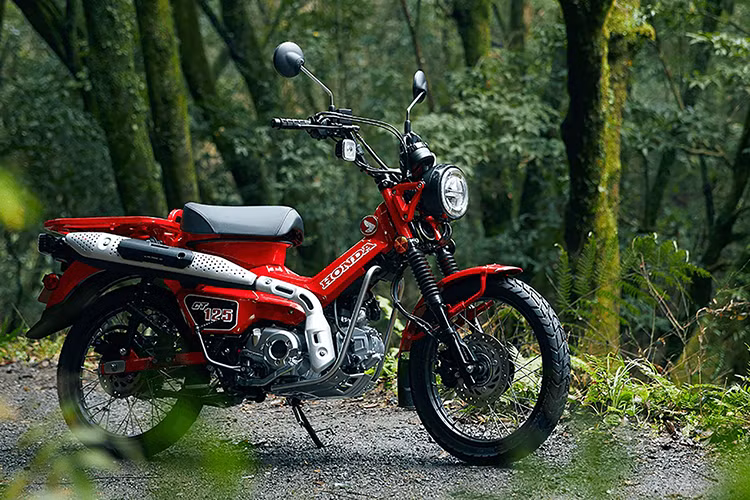 Sau khi ra mắt tại thi triển lãm Tokyo 2019 dưới dạng concept CT125, bản thương mại Honda Trail 125 2022 mới đã chính thức được bán ra thị trường Nhật Bản với tên gọi CT125 Hunter Cub.