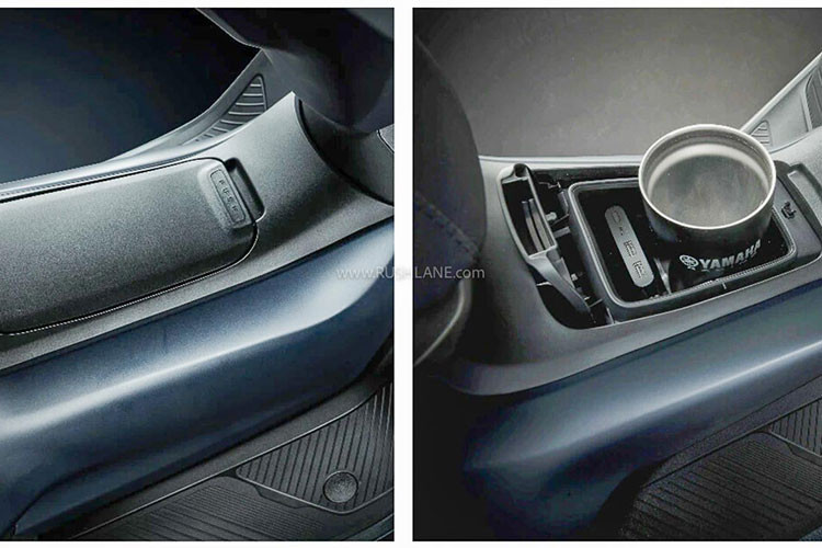 Về kỹ thuật, Yamaha EMF có trọng lượng khá nhẹ, chỉ 114kg, yên xe cao 785mm. Bộ khung của xe là loại ống thép, đi kèm là dàn chân gồm phuộc ống lồng trước và giảm xóc lò xo trụ đôi phía sau. Vành xe có kích thước 10 inch kết hợp cùng đĩa phanh 200mm ở trước và 190mm ở sau.