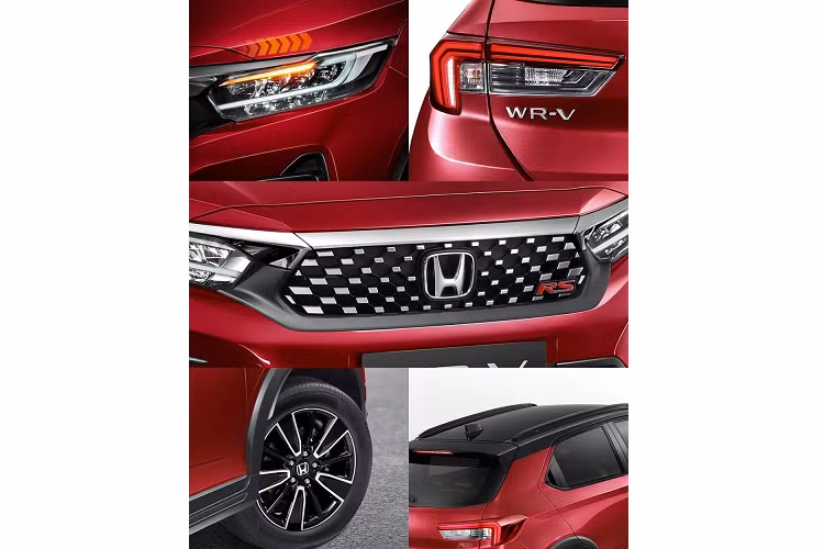 Nâng cấp lên 2 bản RS thì gương chiếu hậu mới có thêm tính năng gập tự động. Vòng về phía sau, chúng ta sẽ bắt gặp cụm đèn hậu nằm ngang với tạo hình chữ "L" và logo hãng ở giữa cửa cốp. Trong khi đó, khu vực lắp biển số sau được thiết kế hình lục giác giống hốc gió trung tâm trên cản trước. Ở hai góc của cản sau còn có chi tiết trang trí hình tam giác.