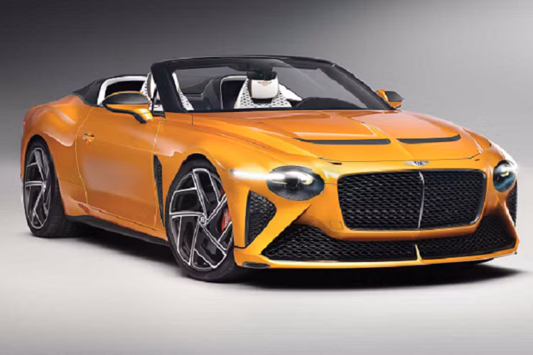 Chiếc xe đặc biệt này được hoàn thiện trong màu Sunset Orange với bộ mâm xe 22 inch được thiết kế dành riêng cho phiên bản. Bentley Mulliner Bacalar siêu sang là một chiếc Barchetta ‘không mui’ chính hiệu – một chiếc xe hiệu suất cao, hai chỗ ngồi với không gian mở.