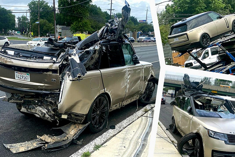 Vụ tai nạn mới xảy ra trên Quốc lộ 17, dưới cầu West Midland Avenue ở Paramus, Mỹ vào ngày 24/6 vừa qua. Qua những hình ảnh tại hiện trường có thể thấy vụ tai nạn khá nghiêm trọng khi cả hai chiếc xe phải được kéo ra khỏi hiện trường. Chiếc Honda Accord có vẻ như ít bị hư hỏng nặng hơn so với chiếc Range Rover hạng sang đã nát hoàn toàn phần đuôi và phần mái.