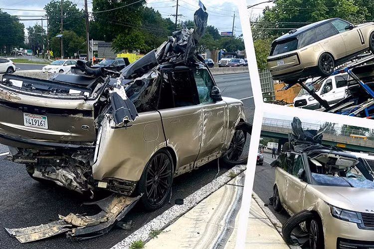 Vụ tai nạn mới xảy ra trên Quốc lộ 17, dưới cầu West Midland Avenue ở Paramus, Mỹ vào ngày 24/6 vừa qua. Qua những hình ảnh tại hiện trường có thể thấy vụ tai nạn khá nghiêm trọng khi cả hai chiếc xe phải được kéo ra khỏi hiện trường. Chiếc Honda Accord có vẻ như ít bị hư hỏng nặng hơn so với chiếc Range Rover hạng sang đã nát hoàn toàn phần đuôi và phần mái.