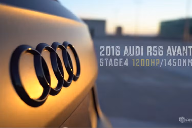 Để làm được điều này, chiếc Audi RS6 Avant đến từ Hà Lan đã được điều chỉnh giai đoạn mới với ống xả nâng cấp và thân bướm ga đều từ hãng độ Turbosystem.