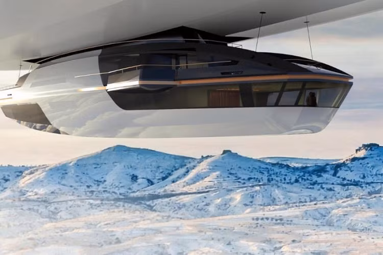 Với mong muốn tái phát minh di chuyển hàng không và cung cấp một trải nghiệm du thuyền mới, một phương tiện lai tạo máy bay/tàu thủy mới đã ra đời. Nó có tên là AirYacht 2026 mới, có thể hoạt động như một du thuyền, một khí cầu, hoặc cả hai. Nó được những người thiết kế mô tả là chiếc du thuyền bay của tương lai, và cũng có trách nhiệm với môi trường.