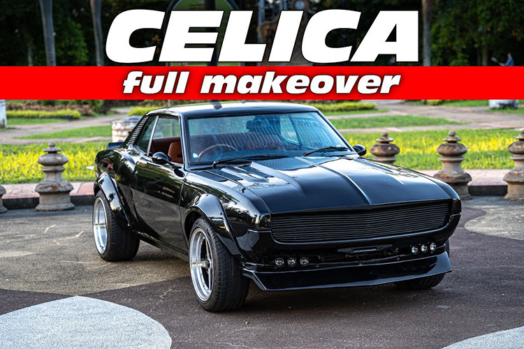 Tuy nhiên, chi tiết nút bấm khởi động động cơ, và ốp bàn đạp bằng nhôm thì trông có phần không ăn nhập cho lắm nhưng về tổng thể đây là bản độ Toyota Celica thực sự tuyệt vời khi xuất hiện trên đường phố.