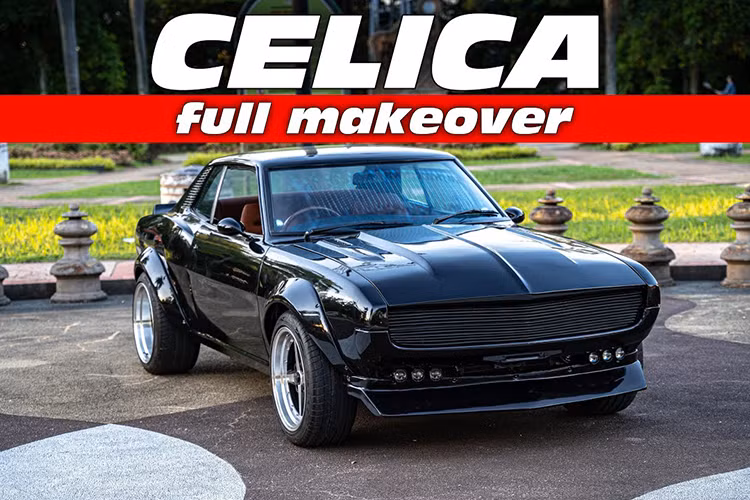 Tuy nhiên, chi tiết nút bấm khởi động động cơ, và ốp bàn đạp bằng nhôm thì trông có phần không ăn nhập cho lắm nhưng về tổng thể đây là bản độ Toyota Celica thực sự tuyệt vời khi xuất hiện trên đường phố.