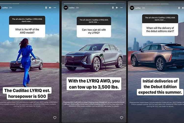 Giá xe Cadillac Lyriq 2023 và tầm hoạt động của Lyriq AWD vẫn chưa được công bố. Nhưng phiên bản dẫn động cầu sau đã có giá khởi điểm 59.990 USD (khoảng 1,37 tỷ đồng) và gói pin lithium-ion 100 kWh cung cấp tầm hoạt động 502 km.