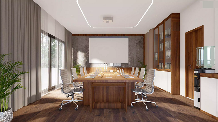 Nha pho ket hop van phong dep sac net, khong gian song sieu sang-Hinh-4