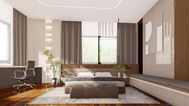 Nha pho ket hop van phong dep sac net, khong gian song sieu sang-Hinh-5