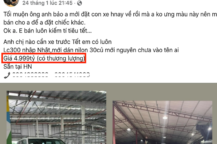 Nếu không muốn phải xếp hàng chờ đợi nhiều tháng trời thậm chí cả năm để nhận xe, thì đây là một lựa chọn dành cho khách hàng Việt muốn “cưới liền tay” Land Cruiser 2022.