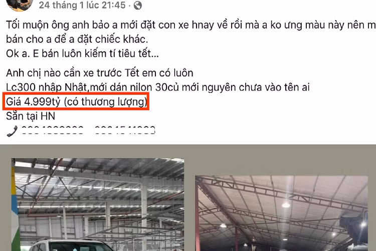 Nếu không muốn phải xếp hàng chờ đợi nhiều tháng trời thậm chí cả năm để nhận xe, thì đây là một lựa chọn dành cho khách hàng Việt muốn “cưới liền tay” Land Cruiser 2022.