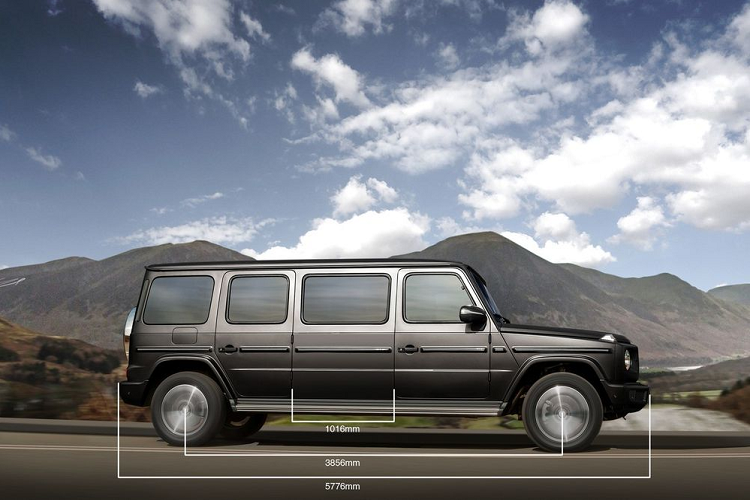 Bên cạnh đó, hệ thống treo và toàn bộ khung gầm của xe cũng đã được gia cố, để đảm bảo khả năng vận hành vì trọng lượng của xe đã tăng lên đáng kể sau khi được nâng cấp các lớp chống đạn.