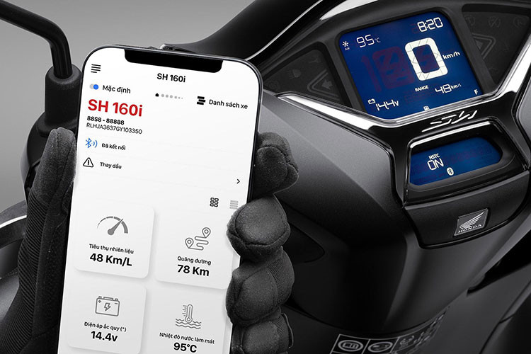 Các dữ liệu khác như lịch sử và mức độ tiêu thụ nhiên liệu, thông tin các sản phẩm mới hoặc sự kiện của HVN... cũng như đưa ra các lời khuyên hoặc gợi ý hữu ích cho người sử dụng xe qua ứng dụng My Honda+ trên điện thoại thông minh.