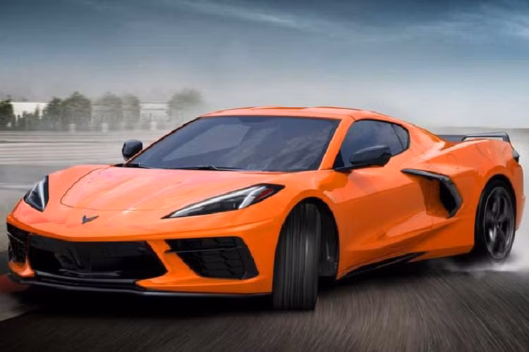 5.Chevrolet: Amplify Orange Các màu sắc rực rỡ như màu cam hoặc màu đỏ là những tùy chọn màu sơn được ưa thích trên các mẫu siêu xe thể thao như Chevrolet Corvette C8. Màu ngoại thất Amplify Orange đi kèm mức giá $ 995 (khoảng 23 triệu VNĐ).