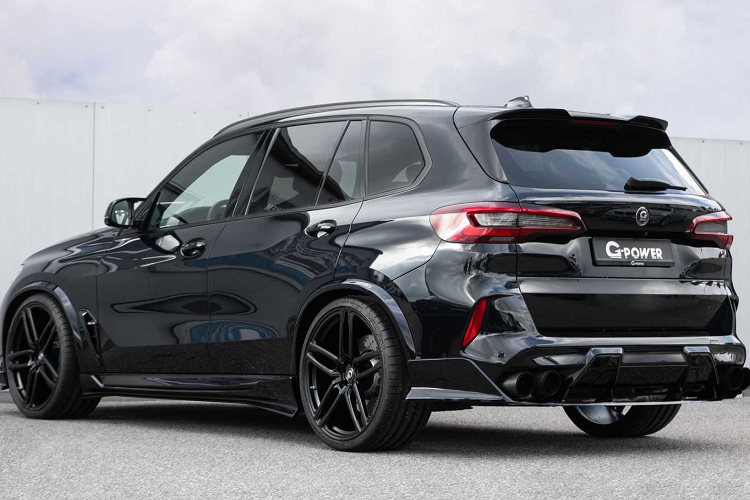 BMW X5 M cham moc 800 ma luc sau khi G Power 