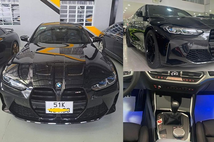 Khá thú vị là so với hình ảnh cách đây hơn 5 tháng, xe vẫn còn cư trú ở showroom thì giờ đây, chiếc xe đỉnh cao BMW M3 G80 đầu tiên và duy nhất có mặt tại Việt Nam đã có biển kiểm soát đầu số 51K. Đến nay, không ít người nhận xét chủ xe phải rất sành và chịu chi.