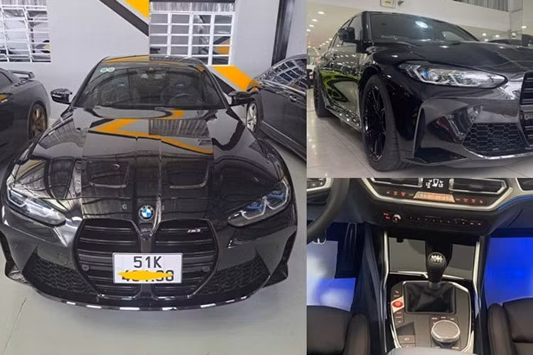 Khá thú vị là so với hình ảnh cách đây hơn 5 tháng, xe vẫn còn cư trú ở showroom thì giờ đây, chiếc xe đỉnh cao BMW M3 G80 đầu tiên và duy nhất có mặt tại Việt Nam đã có biển kiểm soát đầu số 51K. Đến nay, không ít người nhận xét chủ xe phải rất sành và chịu chi.