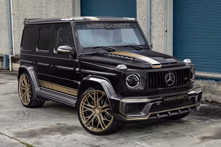Manhart không chỉ chuyên độ BMW, hãng xe này trong thời gian qua đang nỗ lực đa dạng hóa những mẫu xe độ từ thương hiệu, từ đây cung cấp cho người chơi xe độ nhiều sự lựa chọn hơn. Bản nâng cấp Manhart G800 từ Mercedes-AMG G63 mạnh mẽ hơn, ấn tượng hơn so với phiên bản G700 từng được hãng độ này trình làng trong quá khứ.