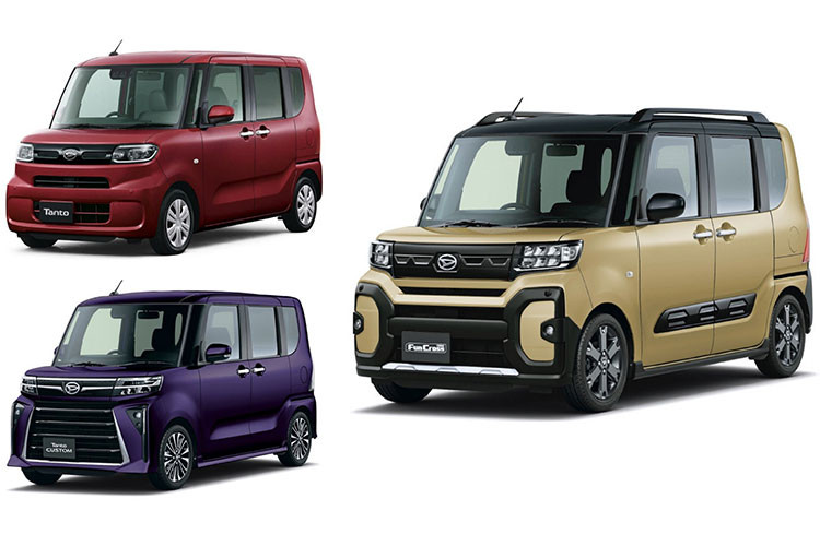 Được phát triển dựa trên cơ sở gầm bệ DNGA quen thuộc, tương tự những người anh em cùng thương hiệu Daihatsu như Taft, Move Canbus, Hijet và Atrai, Tanto 2023 dùng động cơ xăng 3 xi-lanh, dung tích 658 cc, tạo ra công suất tối đa 51 mã lực ở phiên bản hút khí tự nhiên hoặc 63 mã lực ở phiên bản tăng áp.