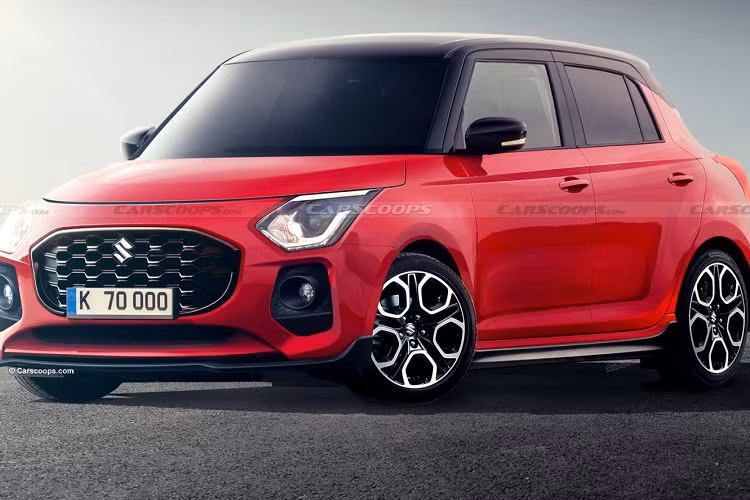 Theo một số nguồn tin, Suzuki Swift 2024 sẽ được phát triển dựa trên cơ sở gầm bệ Heartect cải tiến để tăng cường độ an toàn. Bên cạnh đó, mẫu xe hạng B này còn được bổ sung thiết kế mới. Qua những hình ảnh chụp trên đường thử, có thể thấy Suzuki Swift thế hệ thứ 4 sở hữu ngoại hình mượt mà hơn trước.
