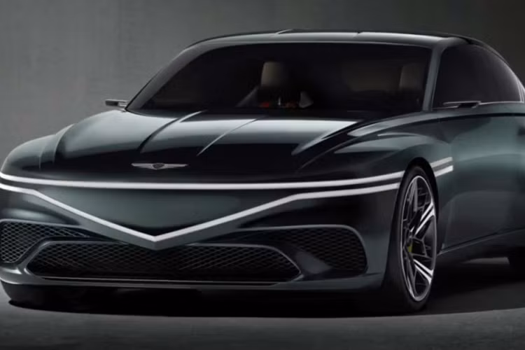 Genesis X Speedium Coupe Concept 2023 được hé lộ không lâu sau khi hãng xe thông báo rằng Genesis GV70 chạy điện sẽ là mẫu xe đầu tiên của công ty được sản xuất tại Mỹ.