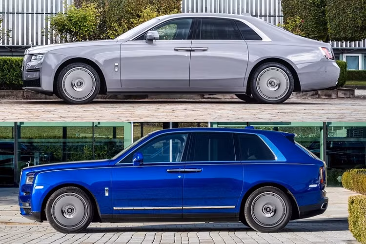 Mam Rolls-Royce Phantom 2023 sieu sang lap len Ghost va Cullinan se ra sao?