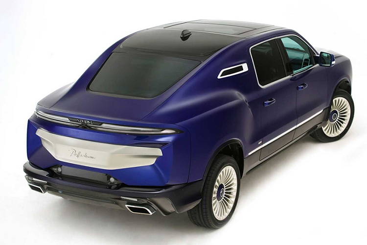 Đi kèm với đó, xe còn được trang bị cả tủ lạnh bảo quản thực phẩm và bộ ly thủy tinh uống rượu - những trang bị mà chắc chắn không có chiếc RAM nguyên bản nào có thể sánh được.