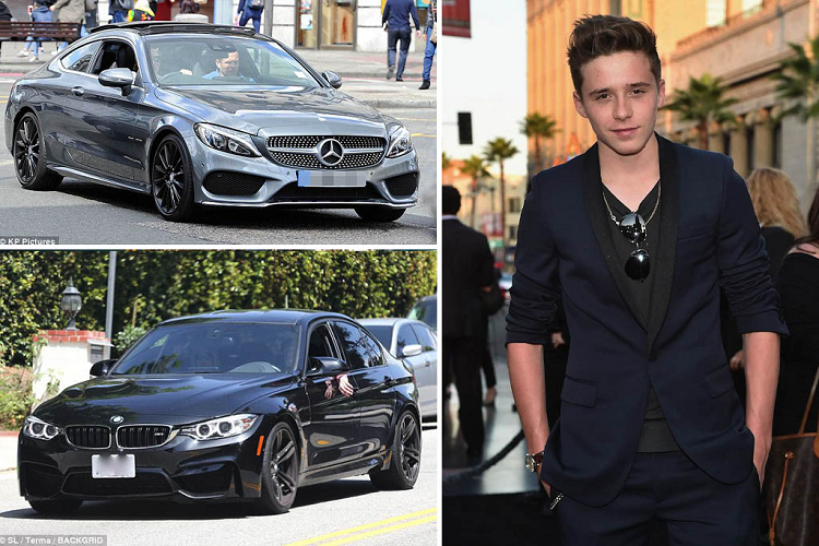 Khi mới 17 tuổi, quý tử nhà David Beckham đã liên tục có xe mới. Một trong những chiếc xe ôtô đầu tiên của Brooklyn cầm lái là Mercedes-Benz C-Class Coupe và Jeep Wrangler Unlimited Sahara. Tới nay, mặc dù mới 23 tuổi nhưng “cậu cả” của David Beckham đã sở hữu một bộ sưu tập xe hơi đáng ngưỡng mộ.