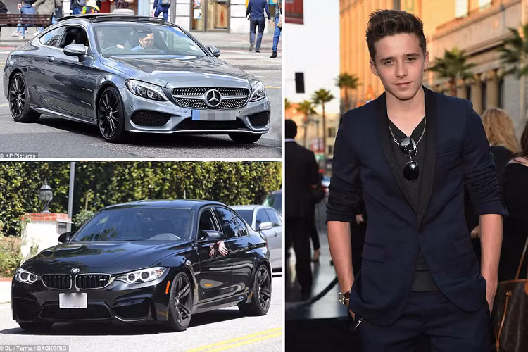 Khi mới 17 tuổi, quý tử nhà David Beckham đã liên tục có xe mới. Một trong những chiếc xe ôtô đầu tiên của Brooklyn cầm lái là Mercedes-Benz C-Class Coupe và Jeep Wrangler Unlimited Sahara. Tới nay, mặc dù mới 23 tuổi nhưng “cậu cả” của David Beckham đã sở hữu một bộ sưu tập xe hơi đáng ngưỡng mộ.