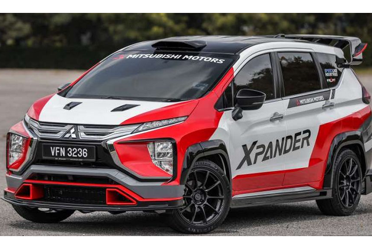 Ngoài sự thay đổi về động cơ, thiết kế của phiên bản MPV Mitsubishi Xpander Motorsport thể thao địa hình cũng được thay đổi nhằm đem đến ngoại hình đậm chất thể thao.