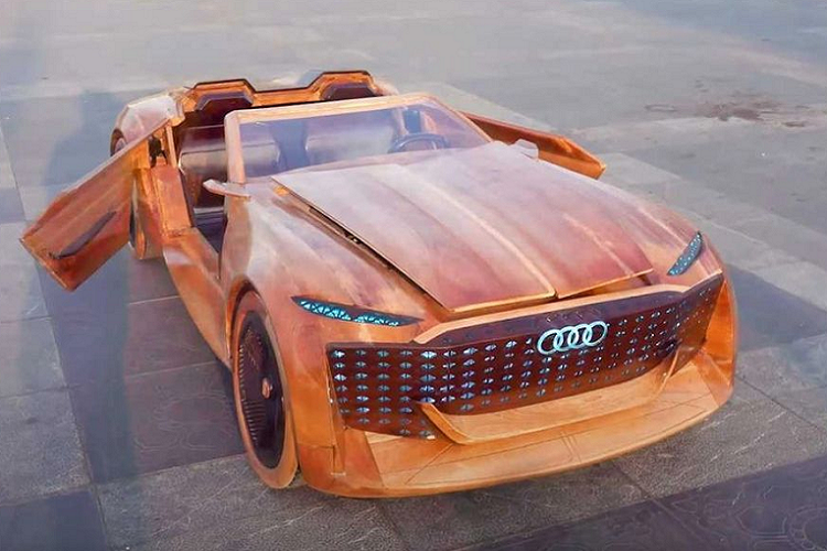 ND-Woodworking Art là kênh YouTube của anh Trương Văn Đạo - một thợ mộc nổi tiếng tại Bắc Ninh. Trên kênh YouTube này, anh Đạo thường đăng video quay cảnh chế tạo những sản phẩm mô phỏng xe ôtô, môtô bằng gỗ vô cùng độc đáo và tinh xảo. Mới đây, người thợ mộc này tiếp tục thu hút sự chú ý khi tạo ra chiếc Audi Skyphere Concept bằng gỗ.