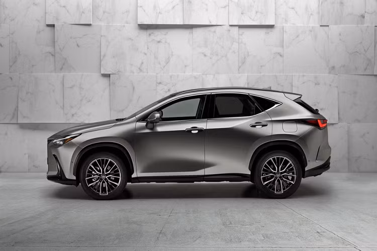 Mẫu SUV hạng sang Lexus NX 2022 được phát triển dựa trên cơ sở gầm bệ Toyota New Global Architecture (TNGA) tương tự Toyota RAV4 và Lexus ES. Nhờ đó, xe sở hữu chiều dài 4.660 mm, chiều rộng 1.865 mm và chiều dài cơ sở 2.690 mm. So với thế hệ cũ, xe dài hơn 20 mm, rộng hơn 20 mm, cao hơn 5 mm trong khi chiều dài cơ sở tăng 30 mm. Tuy kích thước tăng lên nhưng Lexus NX mới lại nhẹ hơn 91 kg.
