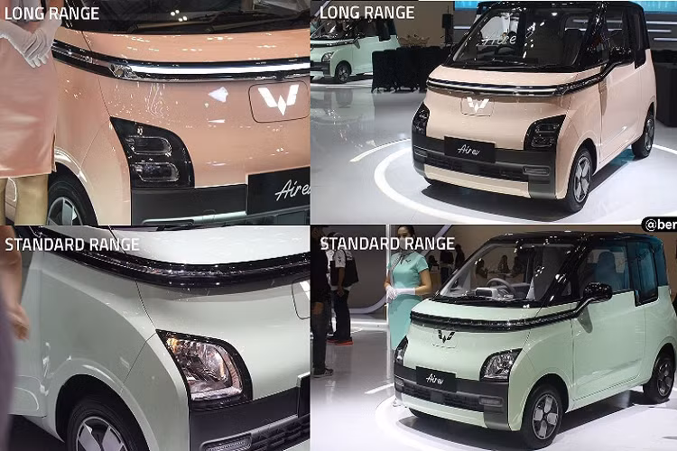Trong khi đó, phiên bản Standard Range chỉ được trang bị phanh tay chỉnh cơ. Chưa hết, Wuling Air ev 2022 còn có một số hộc chứa đồ tiện dụng như dưới mặt táp-lô, giữa 2 ghế trước và trên cửa. Đặc biệt, ở 2 góc của mặt táp-lô sẽ có hộc đựng cốc, được đặt trước cửa gió điều hòa để làm mát đồ uống.