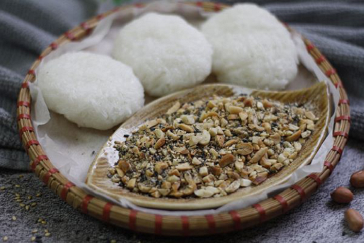 Muối, vừng, lạc, đều là những nông sản có giá rẻ nhà nào cũng trồng được nên nó được gọi là món "nhà nghèo"