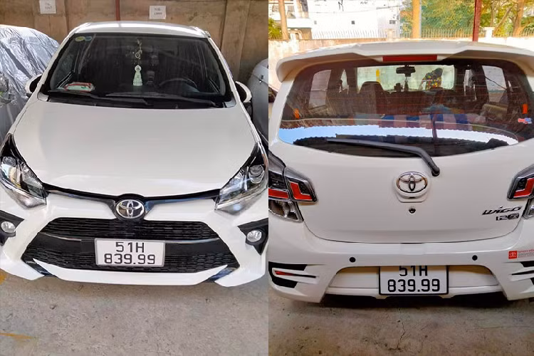 Gần đây, trên một hội nhóm mua bán xe ôtô cũ xuất hiện bài đăng rao bán Toyota Wigo giá sốc, cụ thể là 1,2 tỷ đồng. Theo thông tin người bán chia sẻ, chiếc Toyota Wigo này là bản nhập Indonesia, thuộc đời 2020. ODO của xe chỉ ở mức 5.600km và gần như còn mới.