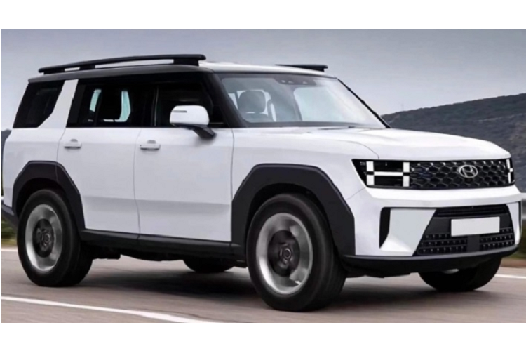 Cụ thể, theo bản phác họa này, mẫu xe SUV Hyundai SantaFe 2024 được lột xác hoàn toàn với với diện mạo có phần giống như Land Rover Defender. Mẫu xe đối thủ của Kia Sorento sẽ có một thiết kế hoàn toàn mới dạng hình hộp cùng với những đường nét thẳng, vuông vức.