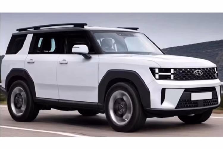 Cụ thể, theo bản phác họa này, mẫu xe SUV Hyundai SantaFe 2024 được lột xác hoàn toàn với với diện mạo có phần giống như Land Rover Defender. Mẫu xe đối thủ của Kia Sorento sẽ có một thiết kế hoàn toàn mới dạng hình hộp cùng với những đường nét thẳng, vuông vức.