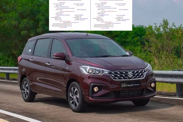 Mới đây, thông tin về mẫu xe MPV Suzuki Ertiga Hybrid 2023 mới đã được đăng tải trên trang thông tin của Cục Đăng kiểm Việt Nam. Theo đó, tại nước ta, Suzuki Ertiga Hybrid được phân phối với 2 phiên bản GL (số sàn) và GLX (số tự động).
